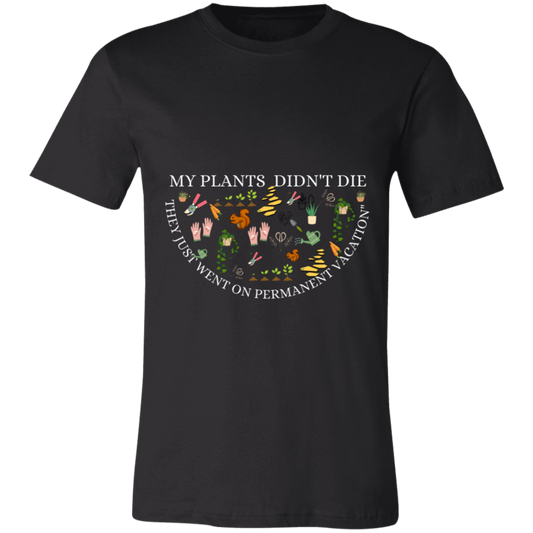 Plant T-shirt|Garden|Farmers|Botanical shirt|Flowers|3001C Unisex Jersey Short-Sleeve T-Shirt