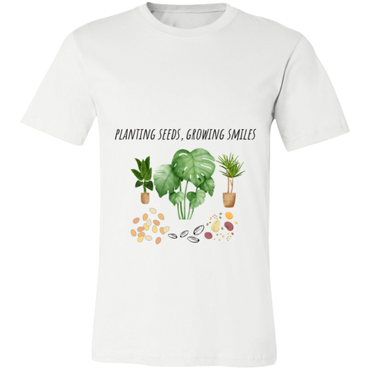 Planting Seeds Growing Smiles T-Shirt_Black Letters