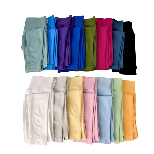 Yoga Leggings Pants Resistance Training Pants Women's Girl's Seamless Scrunch Butt Daily Leggings Gym Fitness Dynamic Yoga Pants