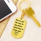 Drive Safe Dogtag| Keychain for Boyfriend| Husband| Christmas |Valentines Day| Gifts for Him Boyfriend Husband