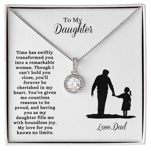 Eternal Hope Necklace|Wedding|Birthday|Daughter Necklace|DaddyDaughterGift