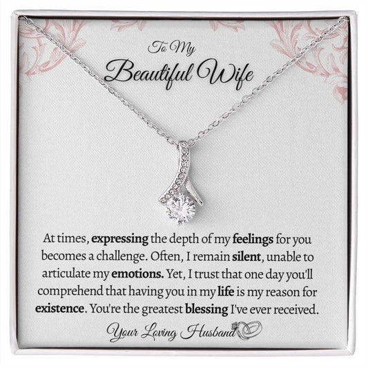 ALLURING BEAUTY NECKLACE|WIFENecklace|ANNIVERSARY|WIFE|SOULMATE