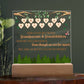 Grandparents Christmas Gift Acrylic Plaque