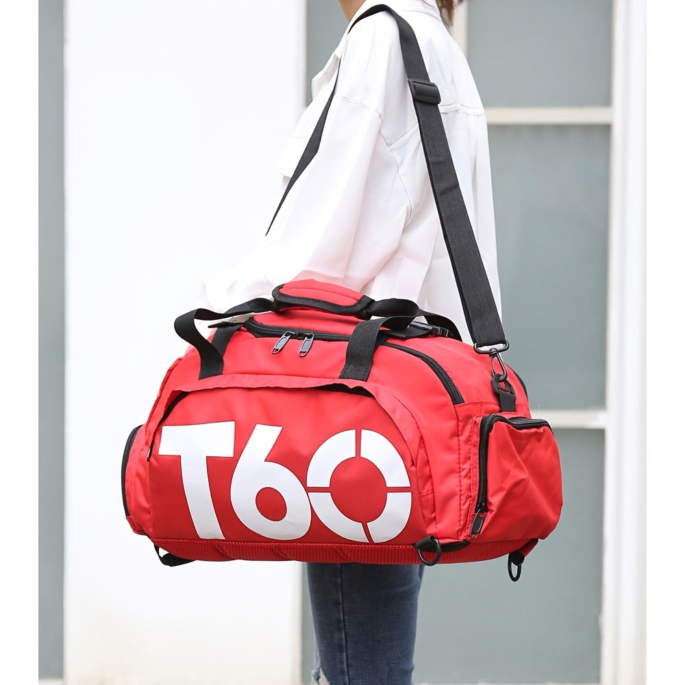 Ultralight Gym Bag for Men and Women - Portable Sports Backpack for Yoga, Fitness & Outdoor Activities, Nylon, Available in Red, Blue, Black, Gym Bags, Sport
